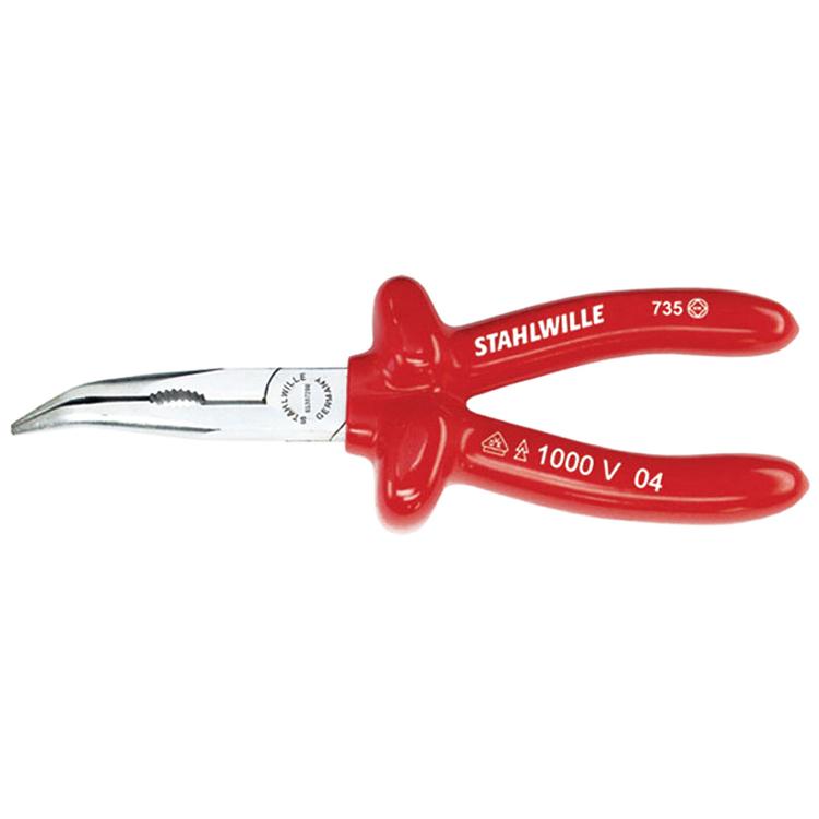 Insulated Bent Nose Pliers